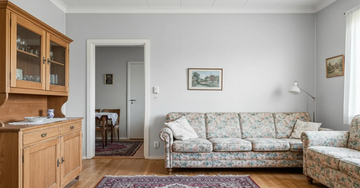 Efter – Bottenvåning i Partille – modern Skandinavisk färgsättning